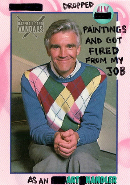 Dropped All My Paintings And Got Fired From My Job As An Art Handler