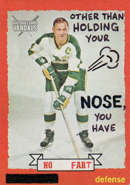 Other Than Holding Your Nose, You Have No Fart Defense