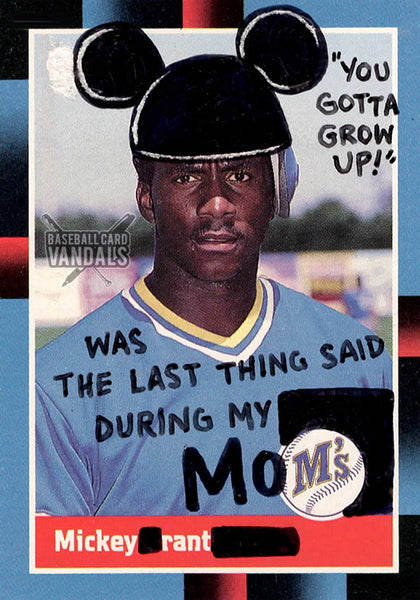 "You Gotta Grow Up!" Was The Last Thing Said During My Mom's Mickey Rant