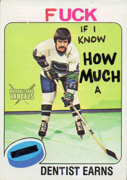 Fuck If I Know How Much A Dentist Earns