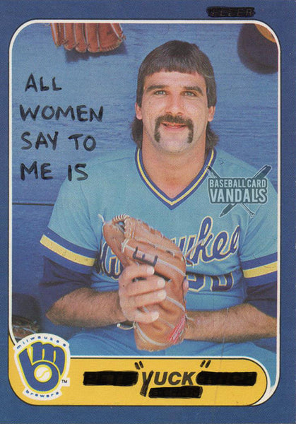 All Women Say To Me Is "Yuck"