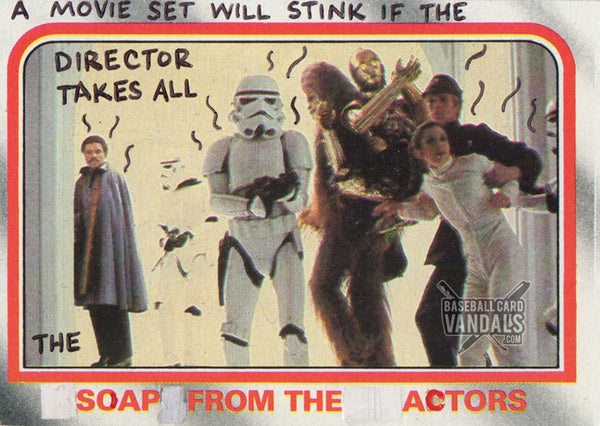 A Movie Set Will Stink If The Director Takes All The Soap From The Actors