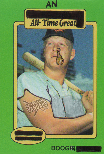 An All-Time Great Booger