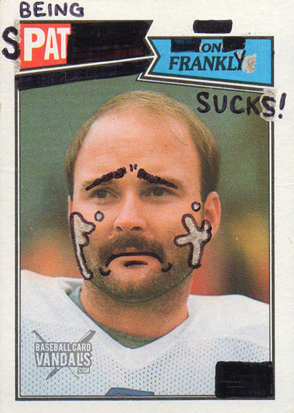 Being Spat On Frankly Sucks