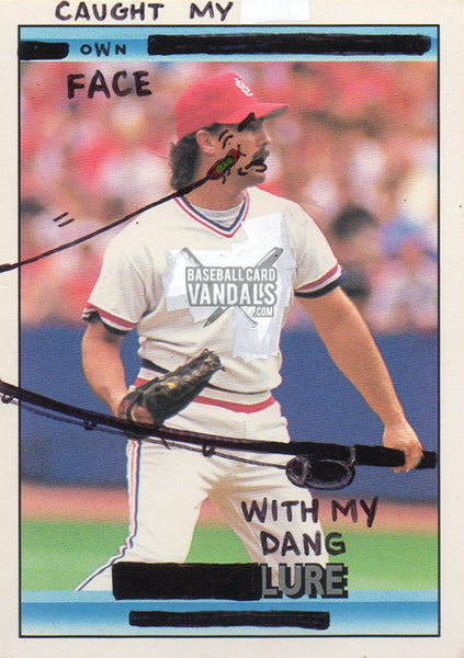 Caught My Own Face With My Dang Lure