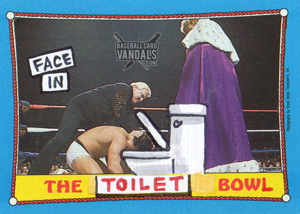 Face In The Toilet Bowl