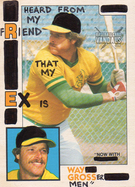 Heard From My Friend That My Ex Is "Now With Way Grosser Men"