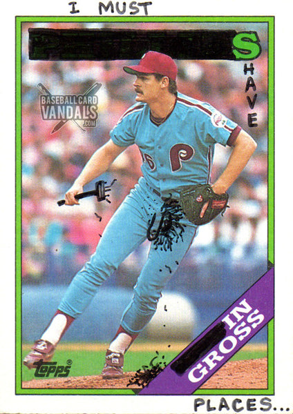 I Must Shave In Gross Places...