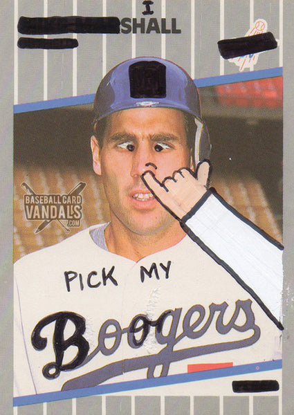 I Shall Pick My Boogers