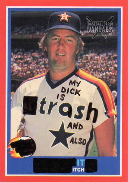 My Dick Is Trash And Also It Itch