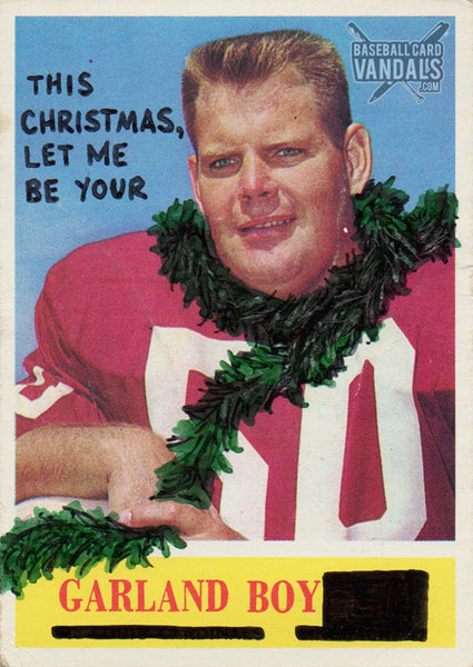 This Christmas, Let Me Be Your Garland Boy