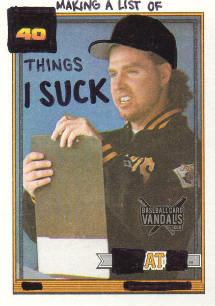 Making A List Of 40 Things I Suck At