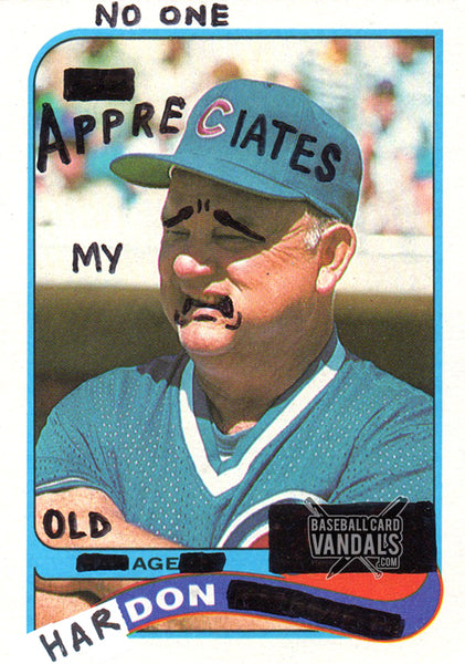 No One Appreciates My Old Age Hardon