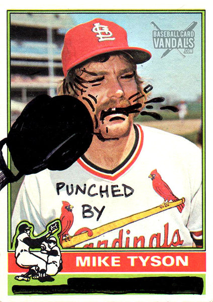 Punched by Mike Tyson