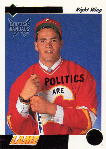 Right Wing Politics Are Lame