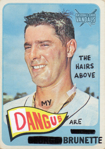 The Hairs Above My Dangus Are Brunette