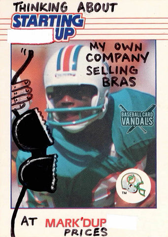 Thinking About Starting Up My Own Company Selling Bras At Mark'd Up Prices