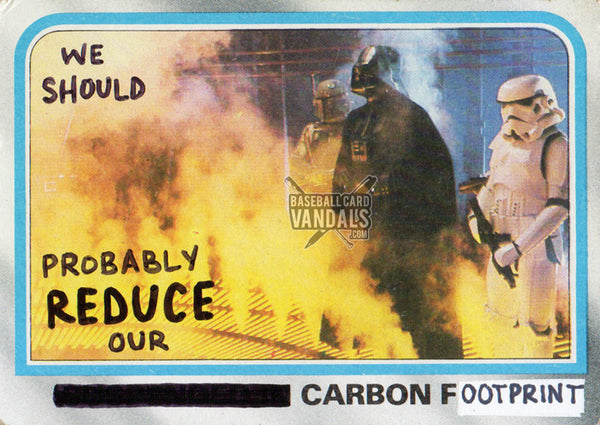 We Should Probably Reduce Our Carbon Footprint