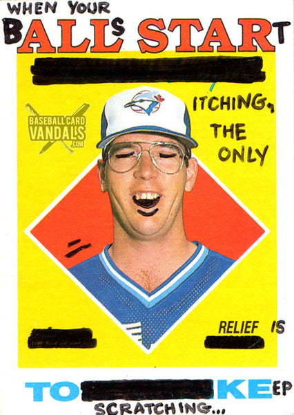 When Your Balls Start Itching, The Only Relief Is To Keep Scratching