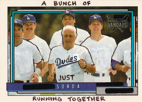 A Bunch Of Dudes Just Sorda Running Together