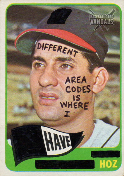 Different Area Codes Is Where I Have Hoz