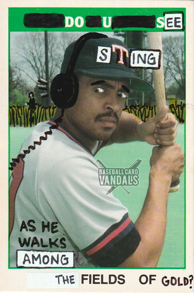 Do U See Sting As He Walks Among The Fields Of Gold?