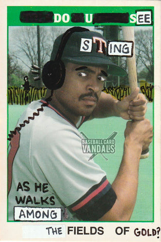 Do U See Sting As He Walks Among The Fields Of Gold?