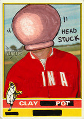 Head Stuck In A Clay Pot
