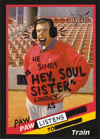 He Sings "Hey, Soul Sister" Loudly As Paw Paw Listens To Train