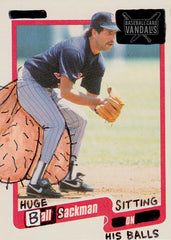 Huge Ball Sack Man Sitting On His Balls
