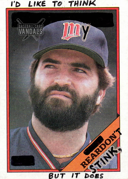 I'd Like To Think My Rear Don't Stink, But It Does