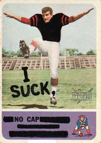 I Suck, No Cap