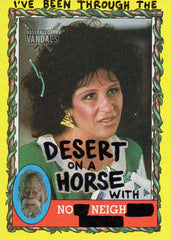 I've Been Through The Desert On A Horse With No Neigh