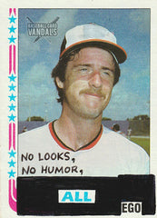 No Looks, No Humor, All Ego