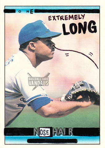 One Extremely Long Nose Hair