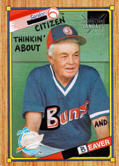 Senior Citizen Thinkin' About Buns And Beaver