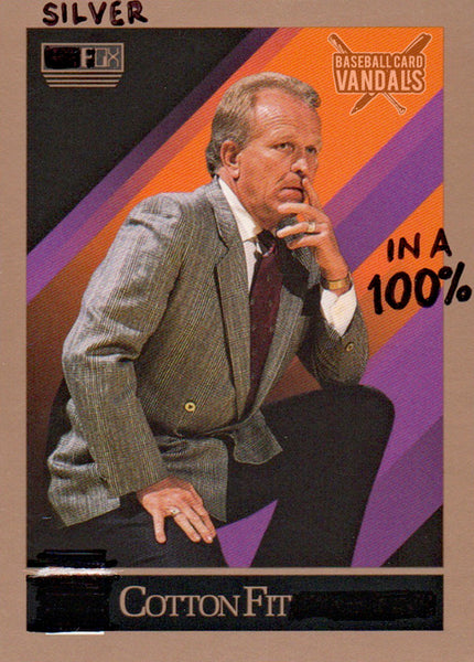 Silver Fox In A 100% Cotton Fit