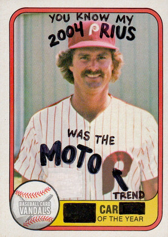 You Know My 2004 Prius Was The Motor Trend Car Of The Year