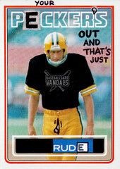 Your Pecker's Out And That's Just Rude