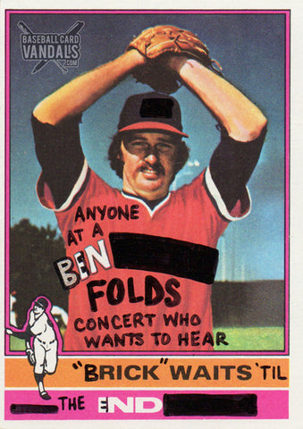 Anyone At A Ben Folds Concert Who Wants To Hear Brick Waits 'Til The End
