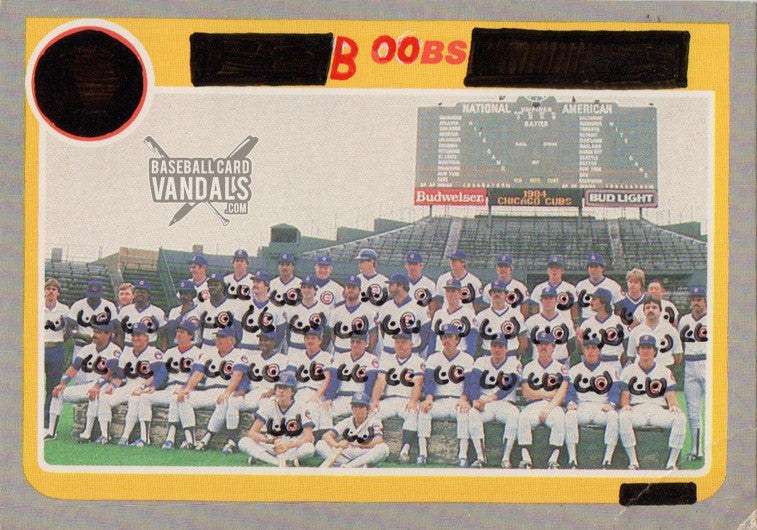 Boobs – Baseball Card Vandals