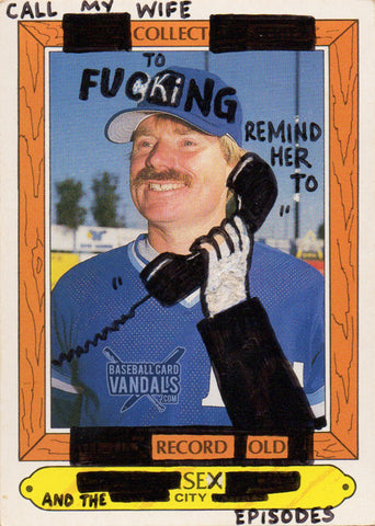 Call My Wife Collect To Fucking Remind Her To Record Old Sex And The City Episodes