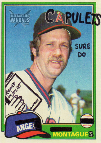 Capulets Sure Do Anger Montagues