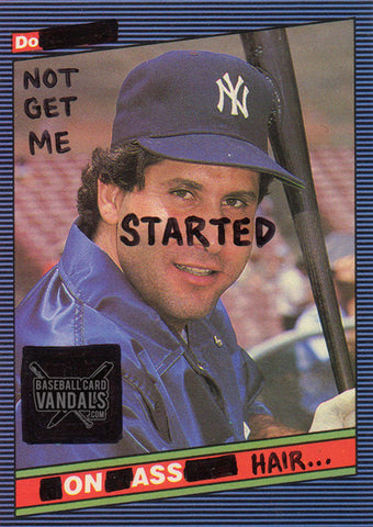 Do Not Get Me Started on Ass Hair...