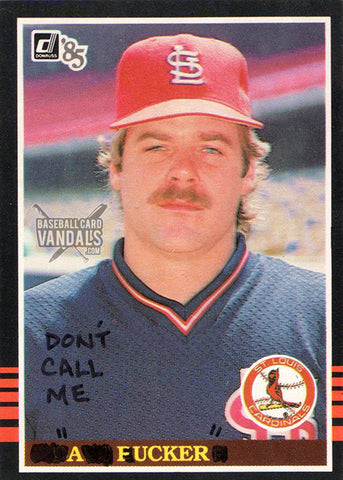 Don't Call Me a "Fucker"