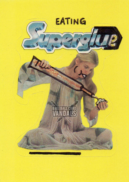 Eating Superglue