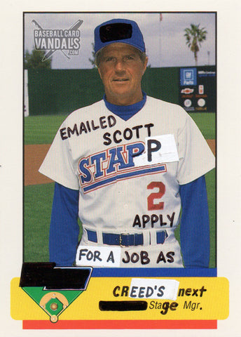 Emailed Scott Stapp 2 Apply For A Job As Creed's Next Stage Mgr.