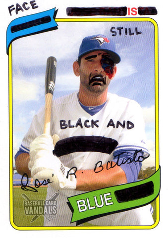 Face Is Still Black And Blue