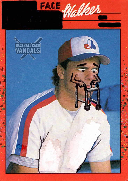Face Walker – Baseball Card Vandals