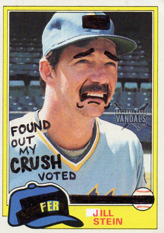 Found Out My Crush Voted Fer Jill Stein